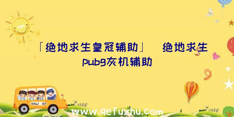 「绝地求生皇冠辅助」|绝地求生pubg灰机辅助